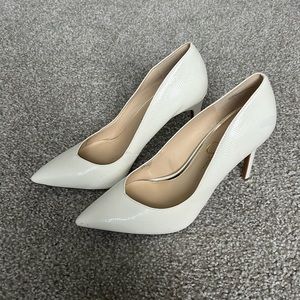 Jessica Simpson White Heels